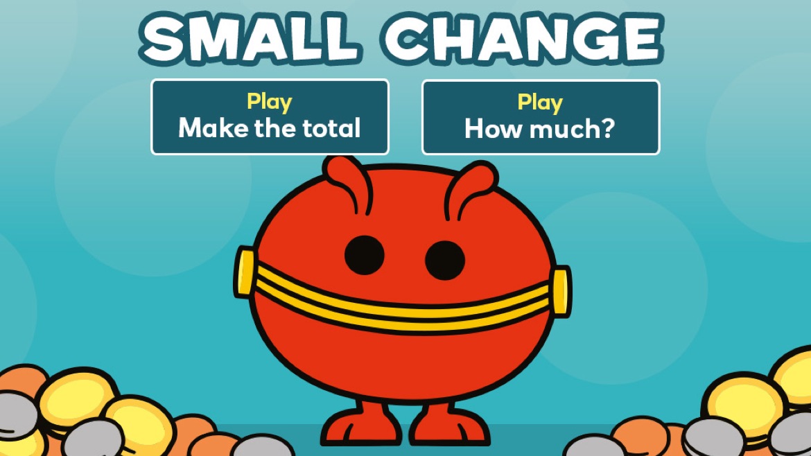 Small change game screen