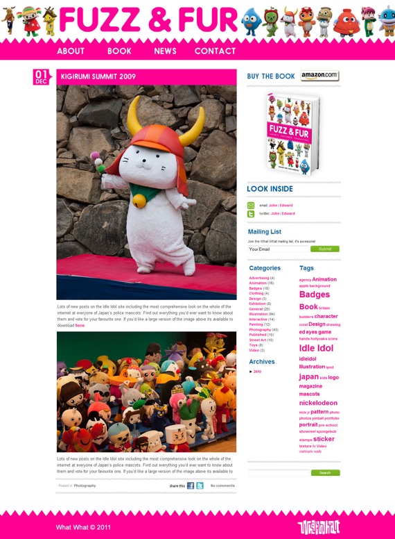 Fuzz & Fur website
