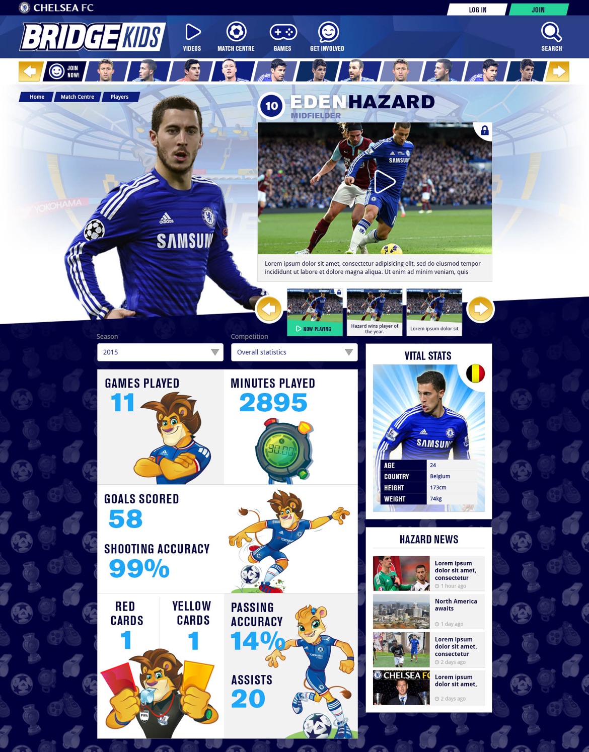Player profile