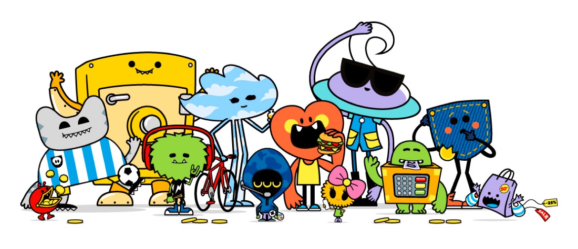 MoneySense characters
